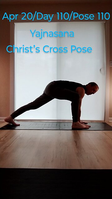 Yajnasana / Christ’s Cross Pose