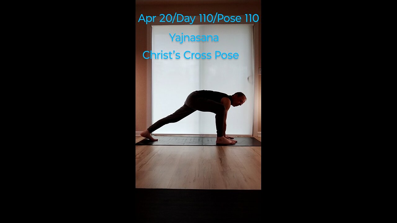 Yajnasana / Christ’s Cross Pose