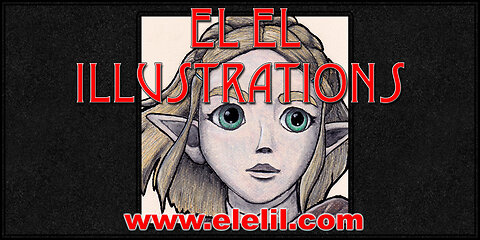 Drawing Zelda from Tears of the Kingdom in Pastel