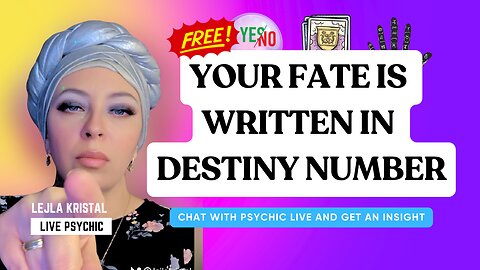 YOUR FATE IS WRITTEN IN DESTINY NUMBER ✨ 🌕 FOR LOVE AND MONEY ♥ 🕯 🌠💸