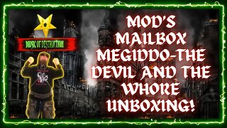 ⛧MOD's Mailbox | Megiddo-The Devil And The Whore Unboxing⛧
