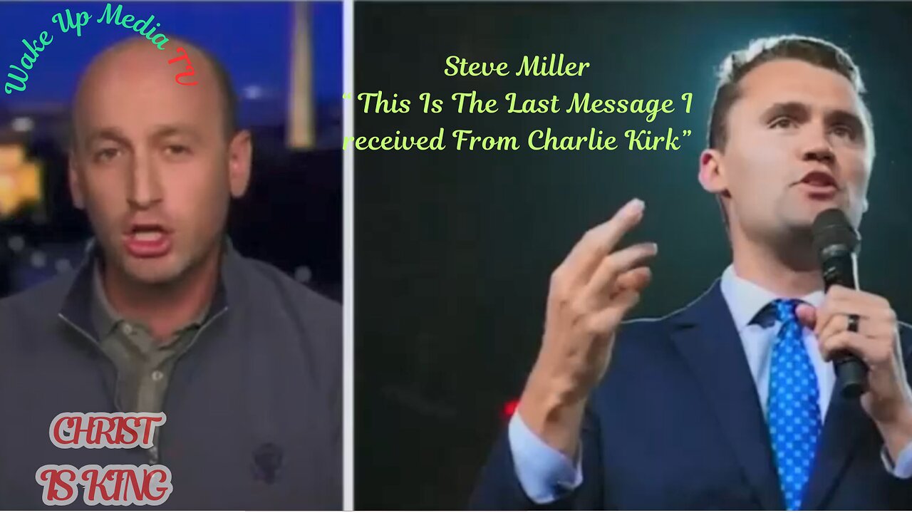 Wake Up Media TV Clips: Steve Miller "The Last Message I Received from Charlie"