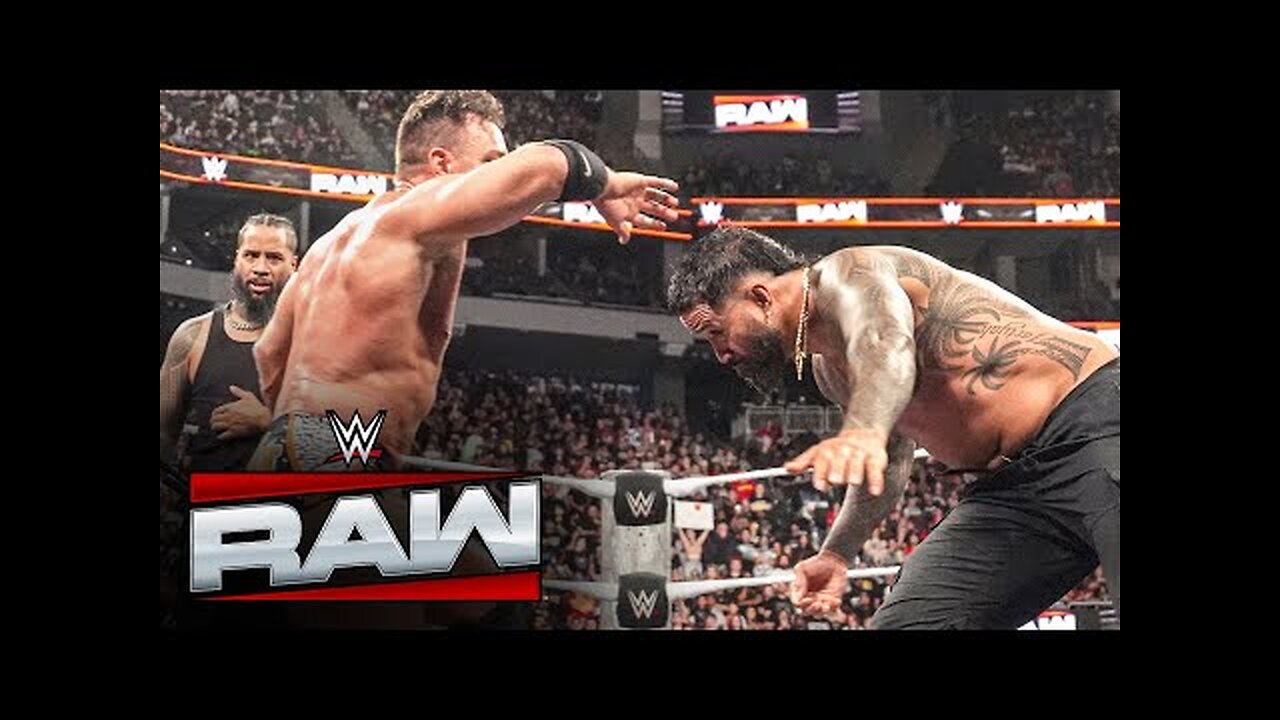 Jey Uso delivers a shocking Spear to LA Knight_ Raw highlights, Sept. 8, 2025