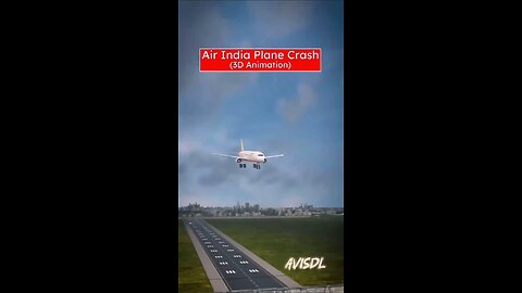 Watch the intense 3D animation of the Boeing AirIndia Plane Crash at Ahmedabad Airport!
