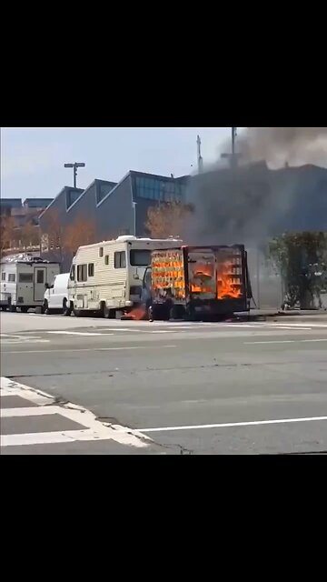 Water truck driver had been waiting his whole life for this moment