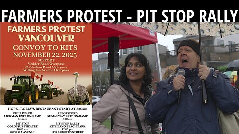 Farmers Protest - Pit Stop Rally