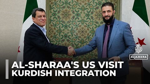 Syria’s al-Sharaa's US visit: Kurdish integration set to top the agenda