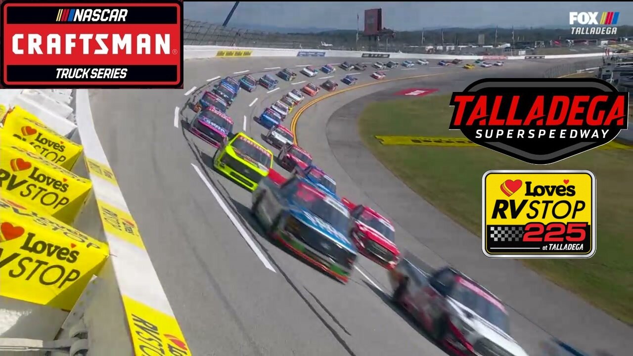 NASCAR Craftsman Truck Series Loves RV Stop 225 At Talladega Superspeedway (10/17/2025)