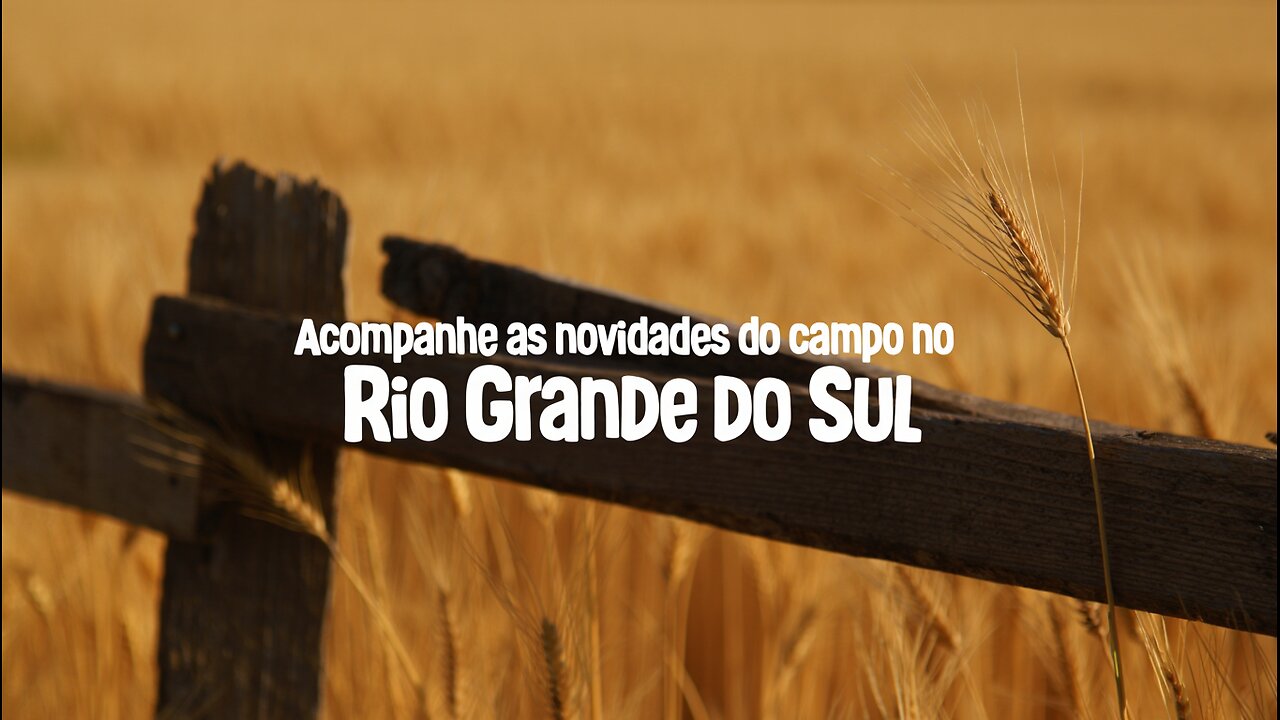 Rio Grande Rural - Acompanhe as novidades do campo no Rio Grande do Sul.