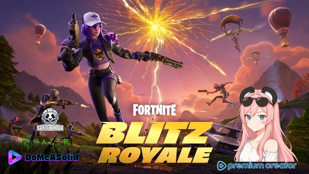 "Fast & Fortnite ⚡ | Blitz Royale Madness!" #RazerCreator #SpacePanda @Mystivis