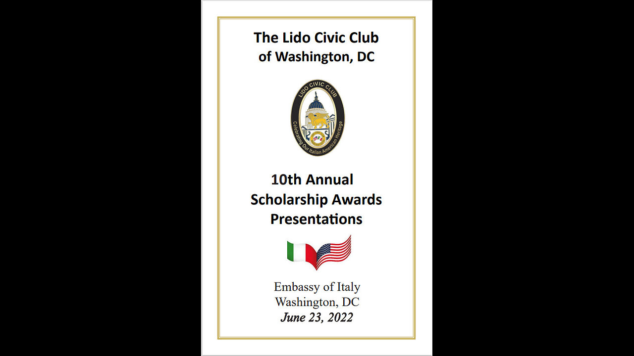 Lido Club - 2022 Scholarship Program