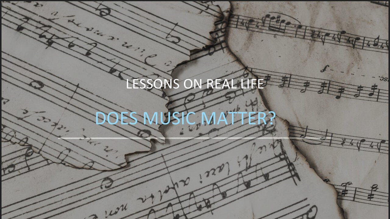 Life Lessons About Music 9, Pastor Austin McKelroy, 09-17-2025
