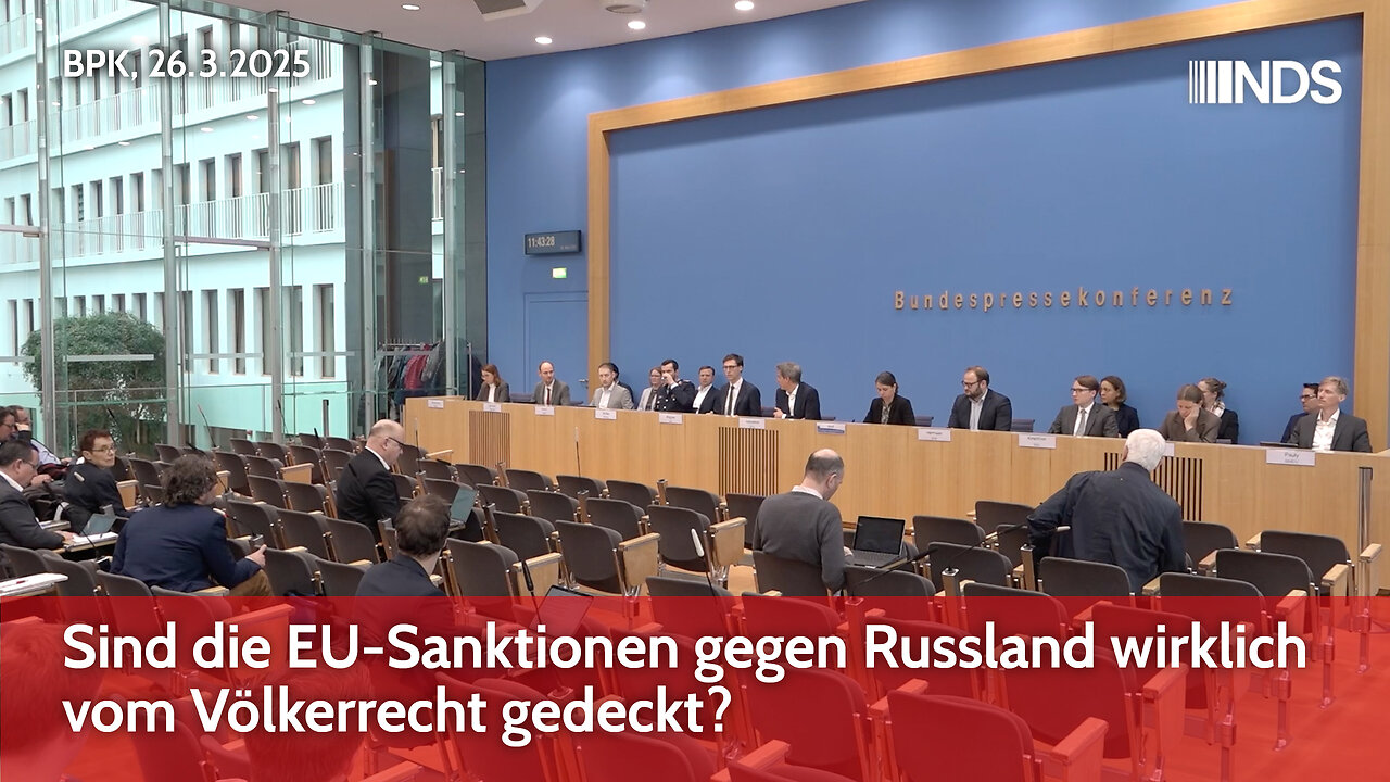Sind die EU-Sanktionen gegen Russland wirklich vom Völkerrecht gedeckt? | BPK