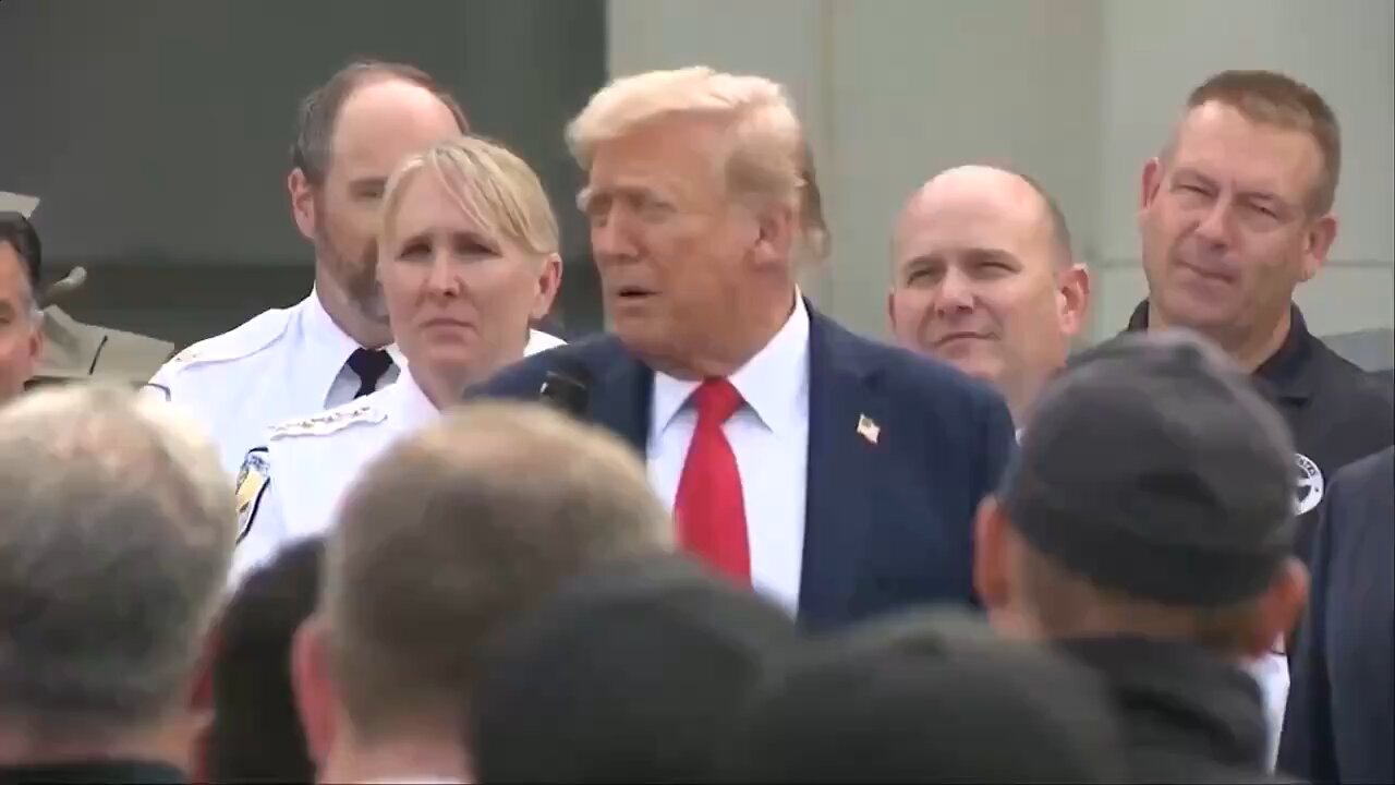 TRUMP GREETS TROOPS IN DC: "I've never received so many phone calls thanking