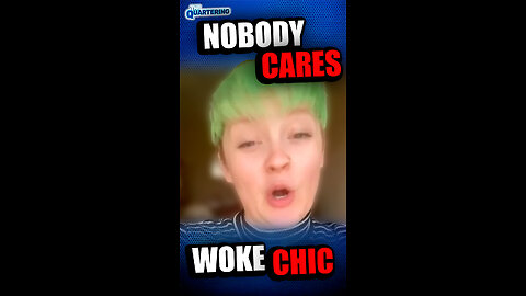 Nobody Cares Woke Chic