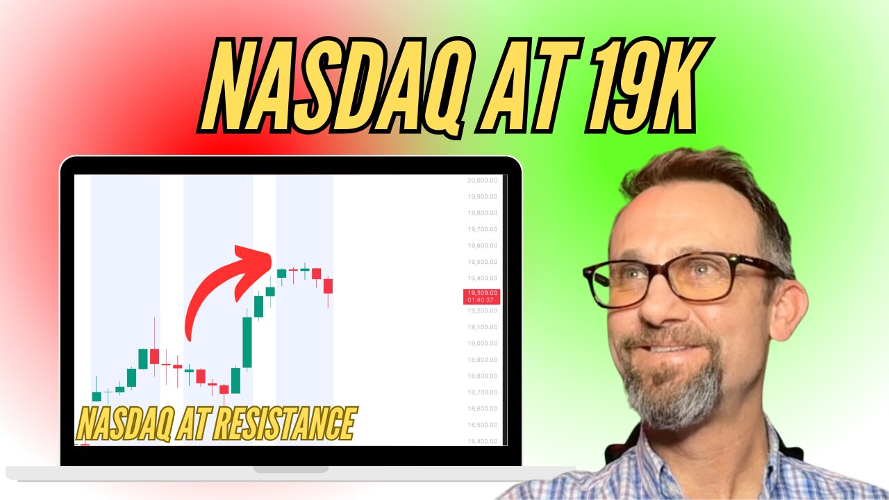 $NASDAQ Rejection or Breakout? How Will This Affect $BITCOIN? 4/25/2025
