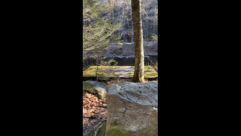 WONDER WHAT USED TO CROSS HERE!