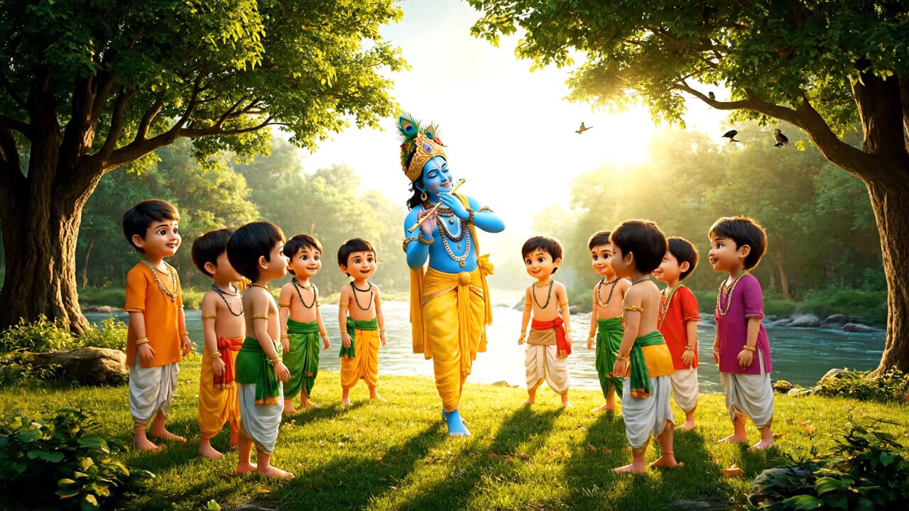 krishna is