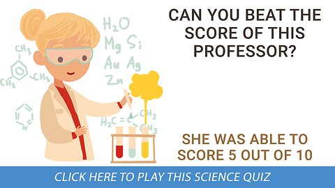 Challenging Science Quiz
