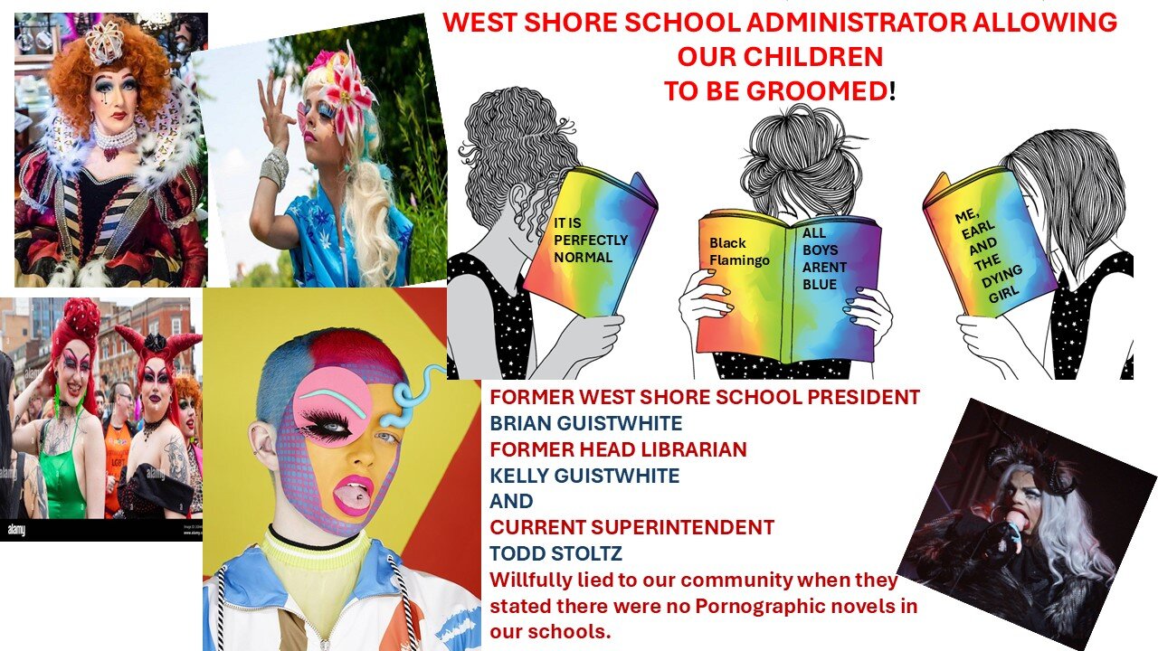 WEST SHORE SCHOOL ADMINISTRATION IN CENTRAL PA ARE GROOMING OUR STUDENTS.