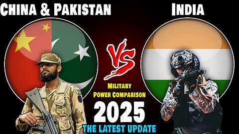 China & Pakistan vs India Military Power Comparison 2025 | India vs Pakistan & China Military Power