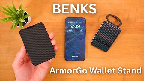 BENKS ArmorGo MagSafe Wallet Stand REVIEW!