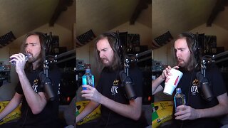Asmongold Chases Water Down with Soda