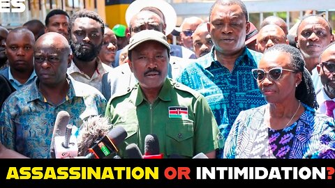 Assassination or Intimidation? - Gachagua Assassination Attempt? | Kalonzo Slams "State Terrorism"
