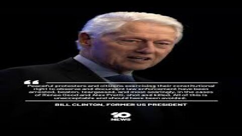 Ex-Prez Bill Clinton Warns America About Lost Freedoms,