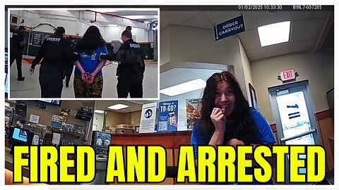 FIRED & FURIOUS: She Went From Burger Flipper To LAWYER To ARRESTED!
