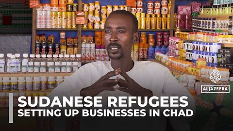 Sudanese refugees rebuild lives with small businesses in Chad's camps