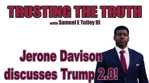 Jerone Davison discusses Trump 2.0