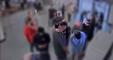 NEW: Shocking Footage Shows Muslim Brothers Brutally Attack Police at Manchester Airport