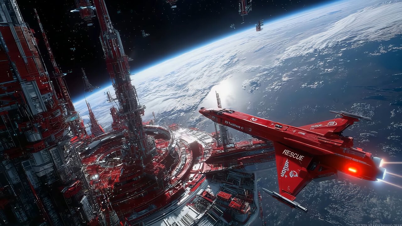 Future rescue spaceships