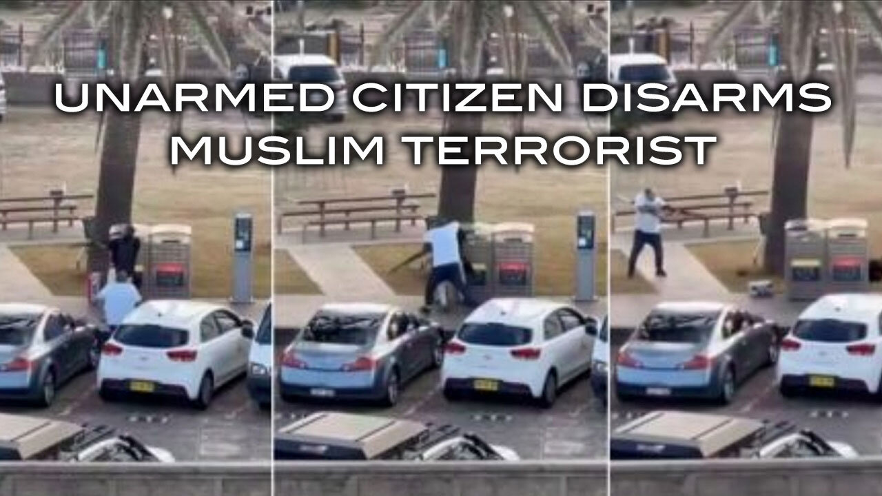 Unarmed Citizen Disarms Muslim Terrorist