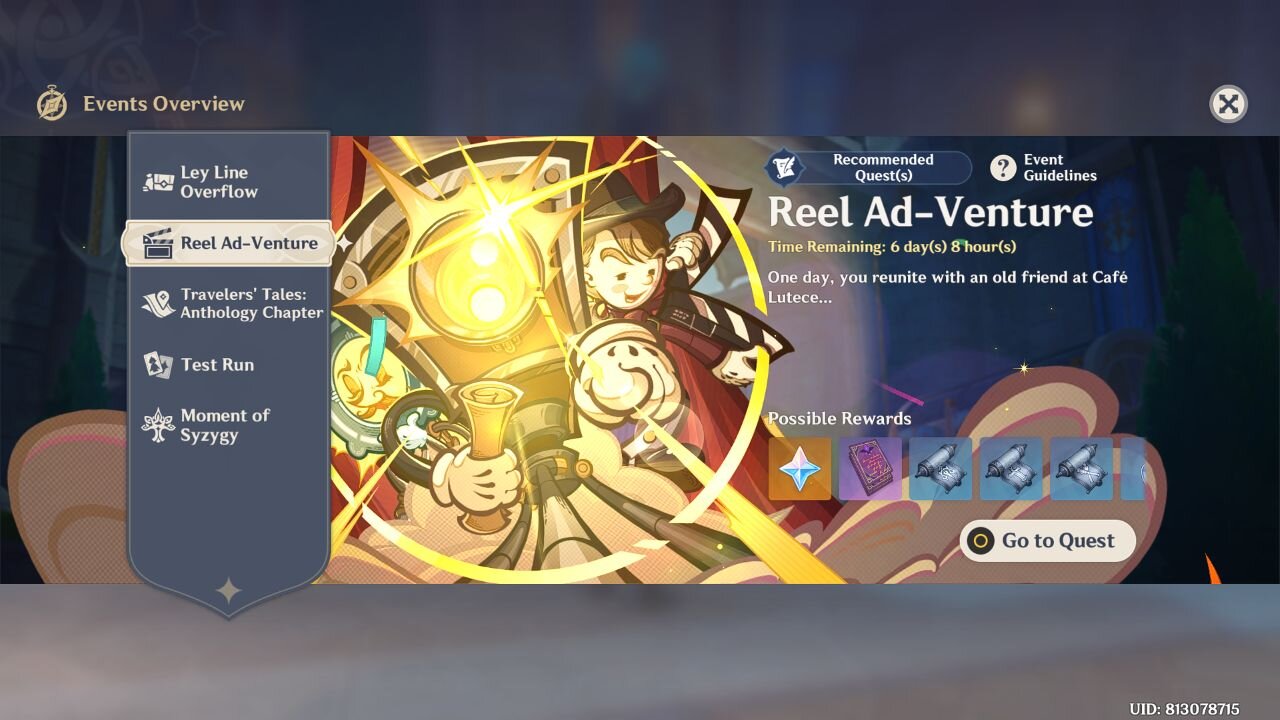 Reel Ad-venture Film Editing Event - Genshin Impact - Version 5.4