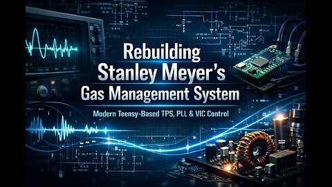Stanley A Meyer GMS Gas Management Unit Fully Modernizedrebuilt in use.
