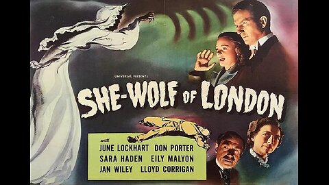 SHE-WOLF OF LONDON 1946 Woman Believes a Family Curse Makes her a Werewolf FULL MOVIE in HD