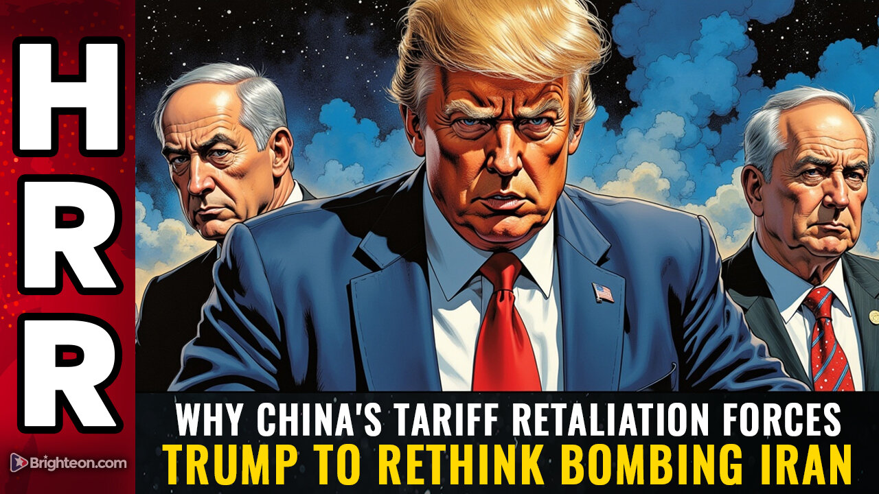 Why China's tariff retaliation forces Trump to RETHINK bombing Iran
