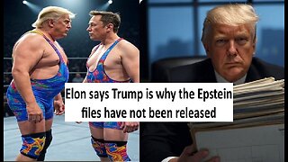 Elon claims Trump is behind lack of Epstein files release