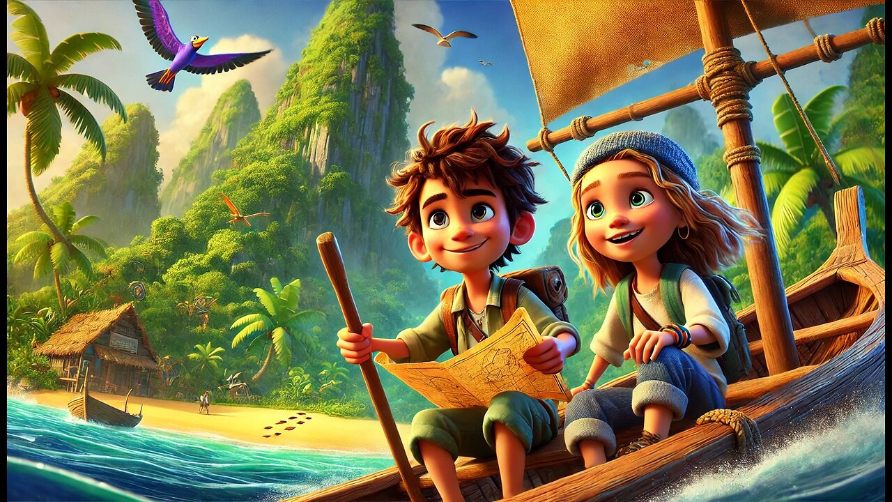 THE SECRET MAP OF THE LOST ISLAND: A CHILDREN'S ADVENTURE FULL OF DISCOVERIES