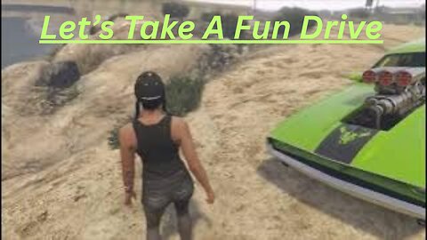 GTA 5 - Great Music, Beautiful Muscle Car, Hot Sunny Day, Relaxing Drive - Grand Theft Auto 5