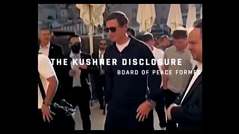 WE DUG DEEPER INTO JARED KUSHNER AND FOUND SOMETHING TERRIFYING (BOARD OF PEACE HAS FORMED) 💣