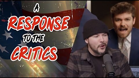 Dave Smith | A Response to the Critics