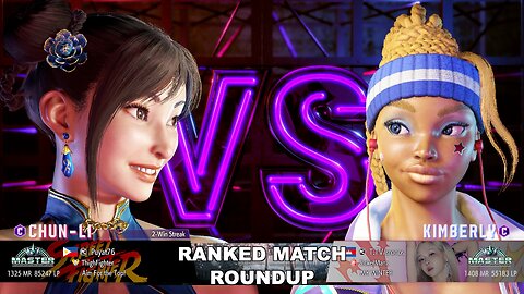 Kuya Kalbo SF6 Ranked Match Roundup. Chun Li Master Rank [Hori Fight Stick]
