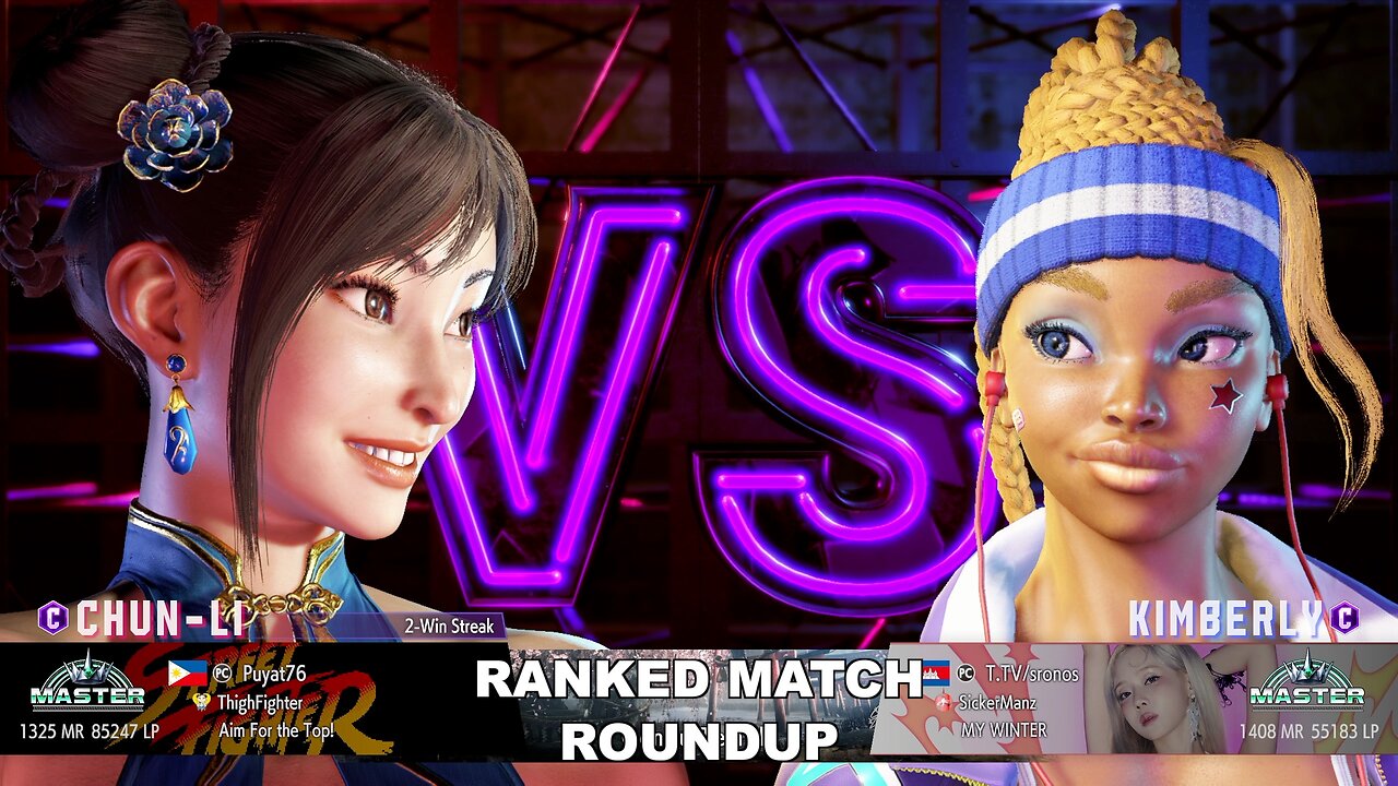 Kuya Kalbo SF6 Ranked Match Roundup. Chun Li Master Rank [Hori Fight Stick]