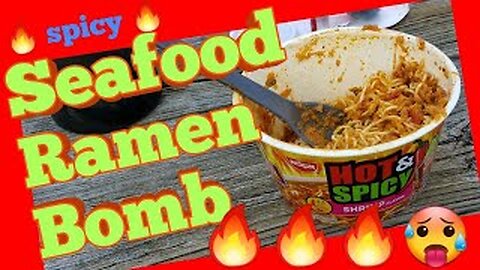 Spicy Seafood Ramen Bomb