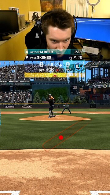 Bryce Harper most craziest at bat battle in MLB THE SHOW 25
