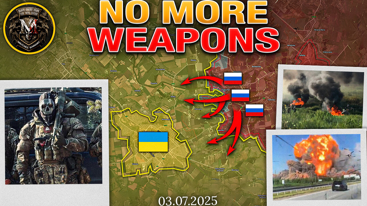 Powerful Explosions in Zhytomyr and Poltava💥Chasiv Yar is About to Fall☠️🔥Military Summary 2025.07.3