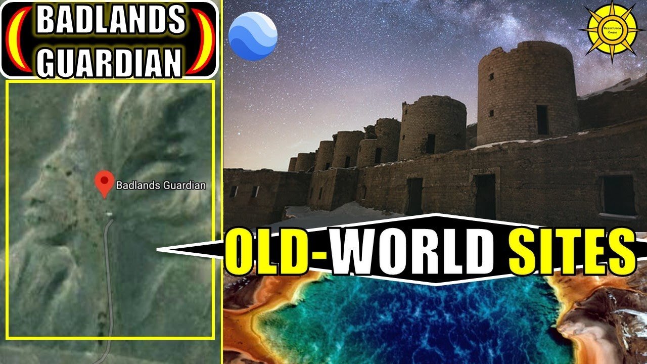 Splendidi siti del Vecchio Mondo su Google Earth